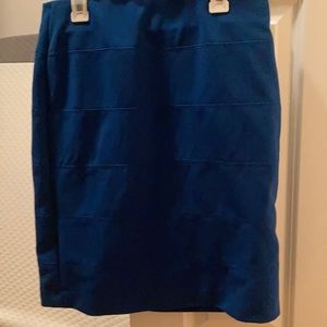Almalfi Blue/Green circle skirt. Beautiful w/NO flaws. Elastic waist